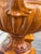 Monumental Glazed Ceramic Campana Urns on Pedestals 42" a Pair For Sale In Chicago - Image 6 of 12