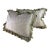 Vintage Handcrafted Tasseled Italian Fortuny Pillows/a Pair For Sale