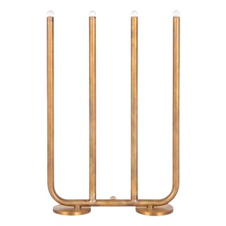 Brass December Snö Table Lamp by Sabina Grubbeson for Konsthantverk For Sale