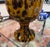 Murano Murano Italy Hand Blown Art Glass Leopard Print Massive Vase 20.5in For Sale - Image 4 of 5