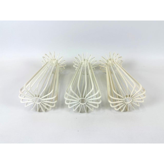 Vintage String Candleholders attributed to Ehlén Johansson for Ikea, 1980s, Set of 3 For Sale - Image 4 of 11