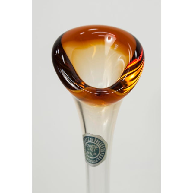 Handmade Crystal Vase from Vallerysthal, 1960 For Sale - Image 3 of 13