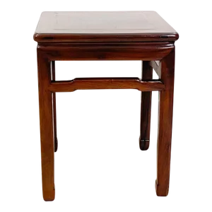 Circa 1920 Chinese Mu Wood Stool