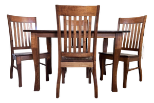 Solid Wood Craftsman Mission Style Dining Set