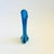 MCM Striped Blue Swung Glass Vase For Sale - Image 4 of 10