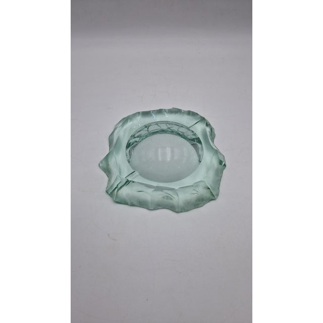 1950s Ashtray in Chiselled Cut Crystal by Pietro Chiesa for Erwin Burger, 1950s For Sale - Image 5 of 11