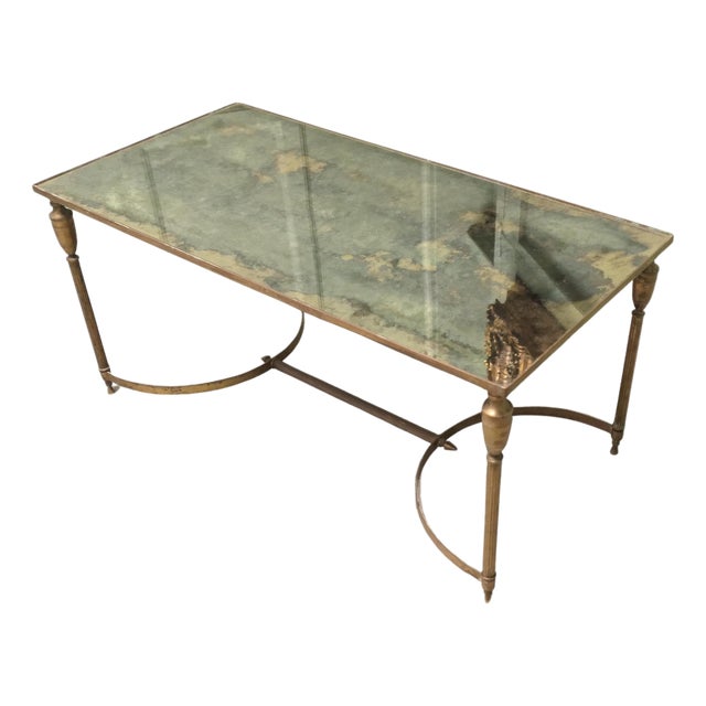 Vintage French Coffee Table from Maison Jansen, 1950 For Sale