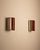 Maroon Vintage Wall Sconces, France, 1950s, Set of 2 For Sale - Image 8 of 8