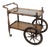 Historic Bar on Wheels with Carved Openwork Ballet For Sale