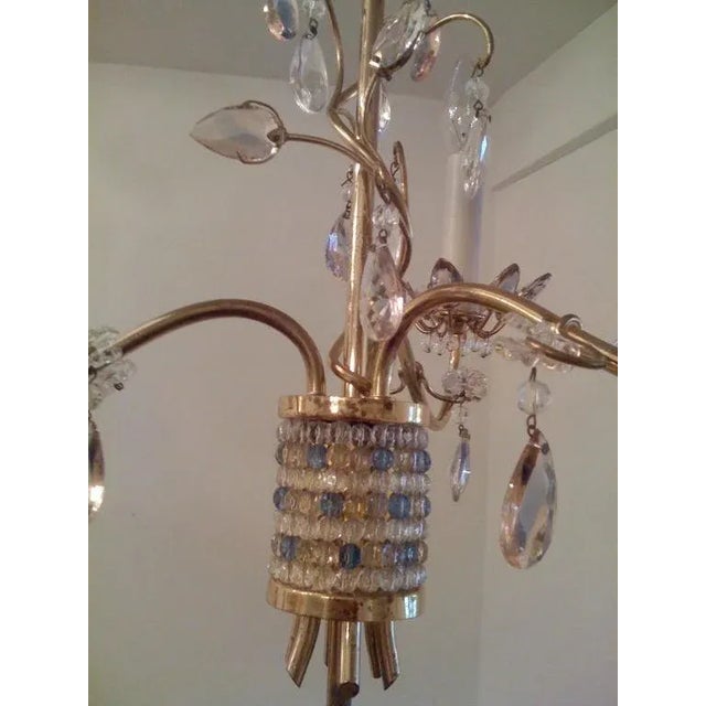 Jl Lobmeyr Colored Crystal Chandelier For Sale In New York - Image 6 of 11