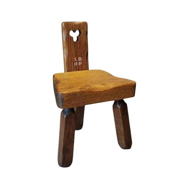 Vintage Scandinavian Tripod Chair, 1960s For Sale - Image 18 of 18