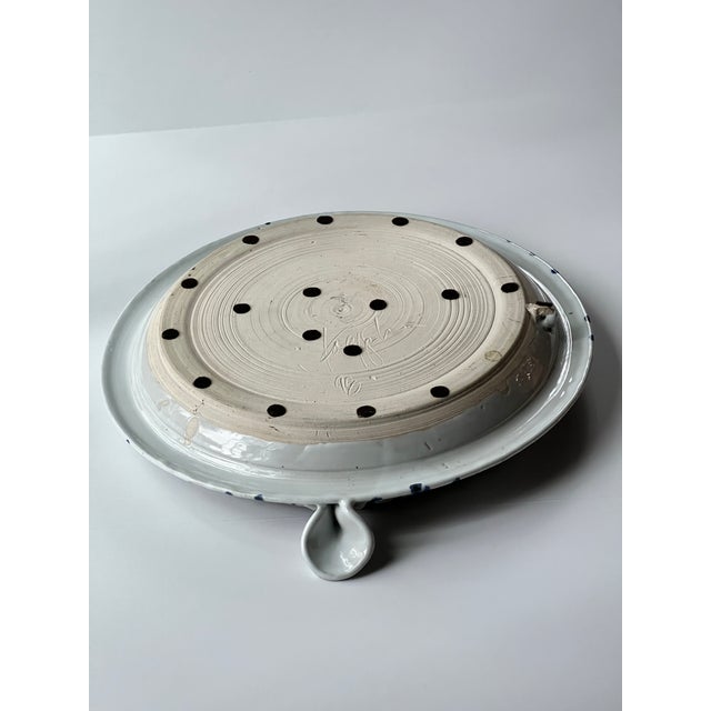 Ceramic Vintage Handmade Pottery Decorative Bowl For Sale - Image 7 of 10