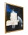 Mixed media Painting on plywood by Danilo Picchiotti. Black and white abstract forms are accented by cobalt blue, yellow,...