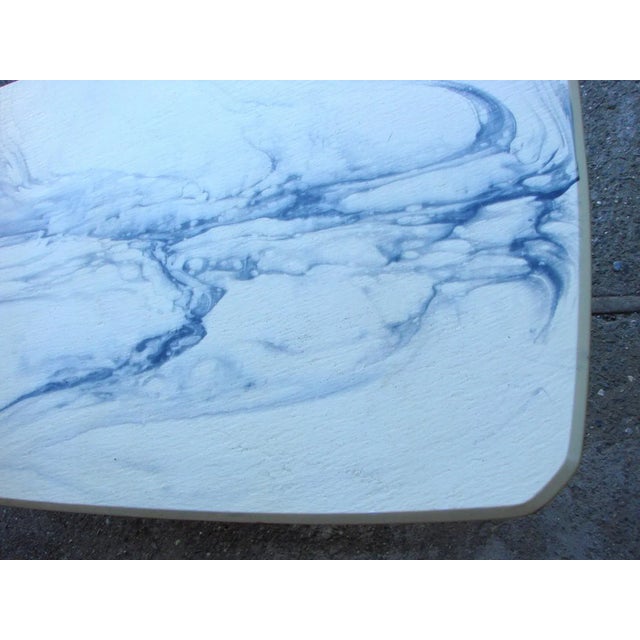Stone White Stone Table, 1970s For Sale - Image 7 of 10