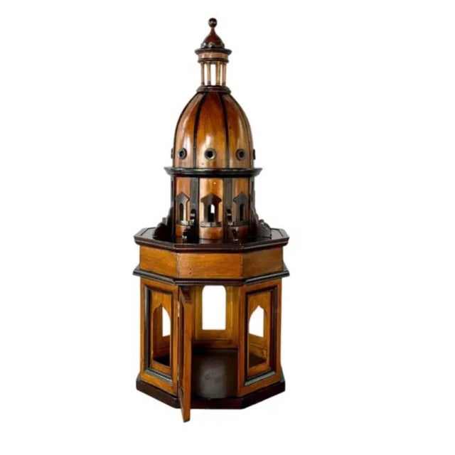 Italian Renaissance Style Wooden Architectural Model of Domed Church For Sale In Tampa - Image 6 of 15
