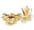 Art Deco Polish Coffee Set from Wałbrzych, 1970s, Set of 15 For Sale