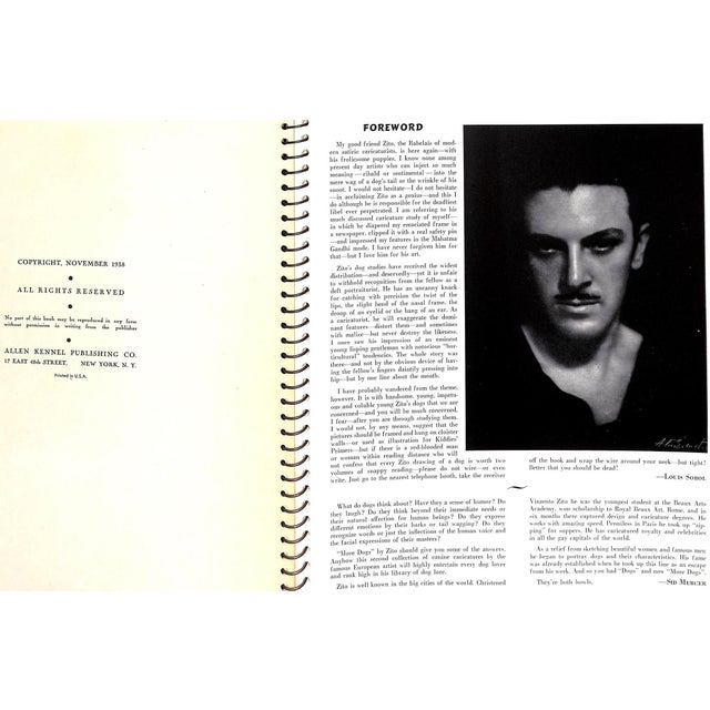 "More Dogs" 1938 Zito (Inscribed) For Sale In New York - Image 6 of 12