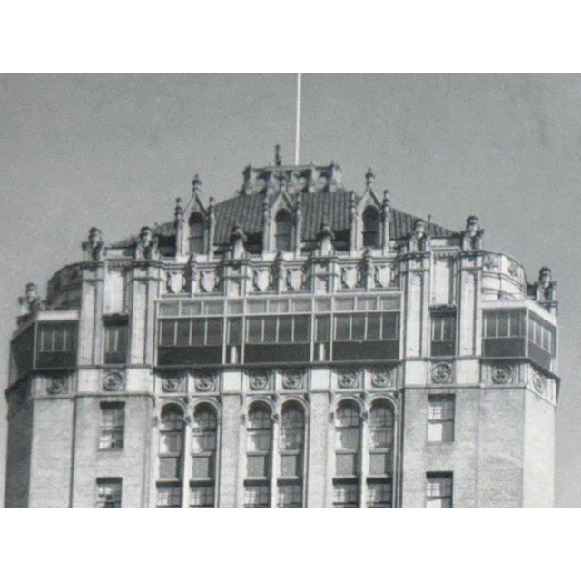 San Francisco Historical Photograph Collection Mark Hopkins Hotel Photograph, Framed For Sale - Image 4 of 12