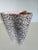 A fantastic Large MCM ceramic vase featuring an interesting Atomic Amoeba shaped vase with classic 50s pink and black lava...