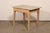 Wood 19th Century Swedish Minimalist Latte Wood Accent Table For Sale - Image 7 of 12
