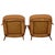 Vintage Expo 58 Cocktail Chairs in Cognac Faux Leather, 1960s, Set of 2 For Sale - Image 12 of 18