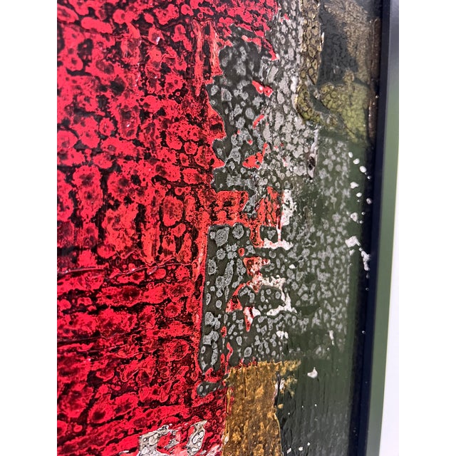 Red Tension No. 1 - Original Abstract Painting by J. Kent Martin For Sale - Image 8 of 10