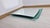 Mirror in Aqua Green Glass, 1960s, in Very Good conditions. Designed 1960 to 1969