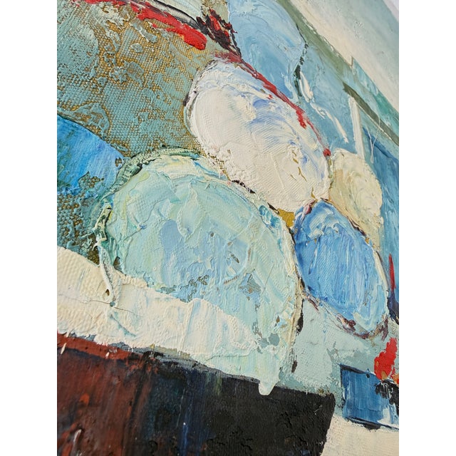 Larry Poons, Abstract Composition, 2003, Oil Painting on Canvas For Sale - Image 8 of 17