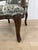 This is a beautiful antique French chair frame that has recently been reupholstered! The new fabric is a gorgeous forest...