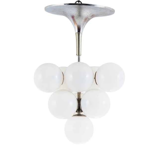 Ceiling Light attributed to Max Bill for Temde, 1973 For Sale