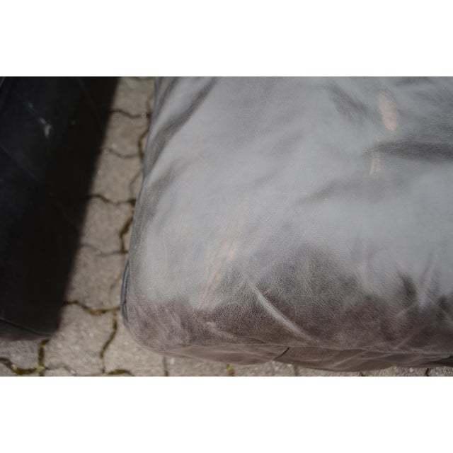 Vintage Modular Sectional Sofa in Leather from Laauser, 1970s, Set of 3 For Sale - Image 15 of 18