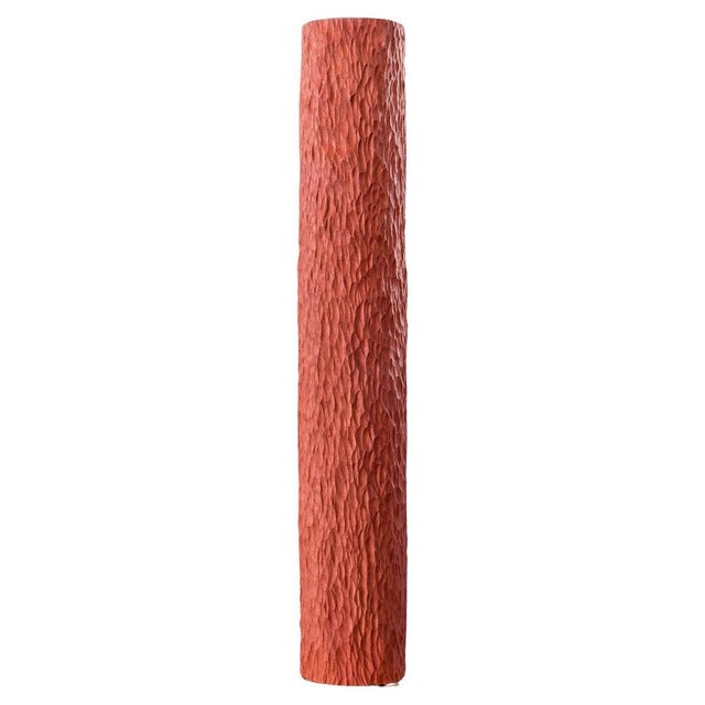 Volume 03 Floor Lamp in Red Mahogany and Stained Abachi Wood by Tellurico For Sale - Image 9 of 9