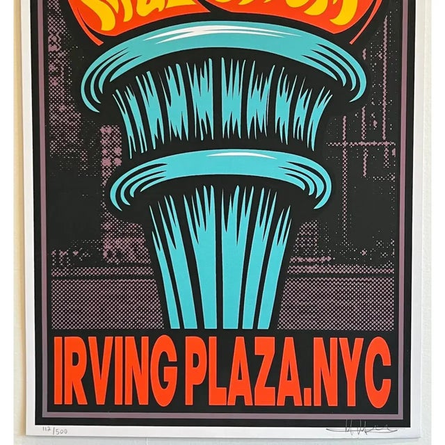 New York City Pop-Art Chris Robinson "Liberty Torch" Screenprint c.2004 For Sale In Reno/Lake Tahoe - Image 6 of 8