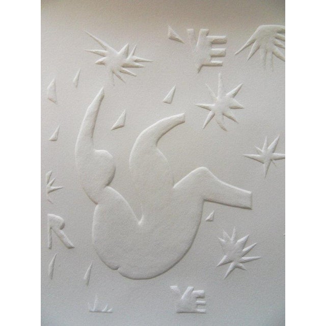 Henri Matisse (1869-1954) (after) Verve Wood engraving by embossing On paper from Moulin de Laroque, 32 x 24 cm (approx....