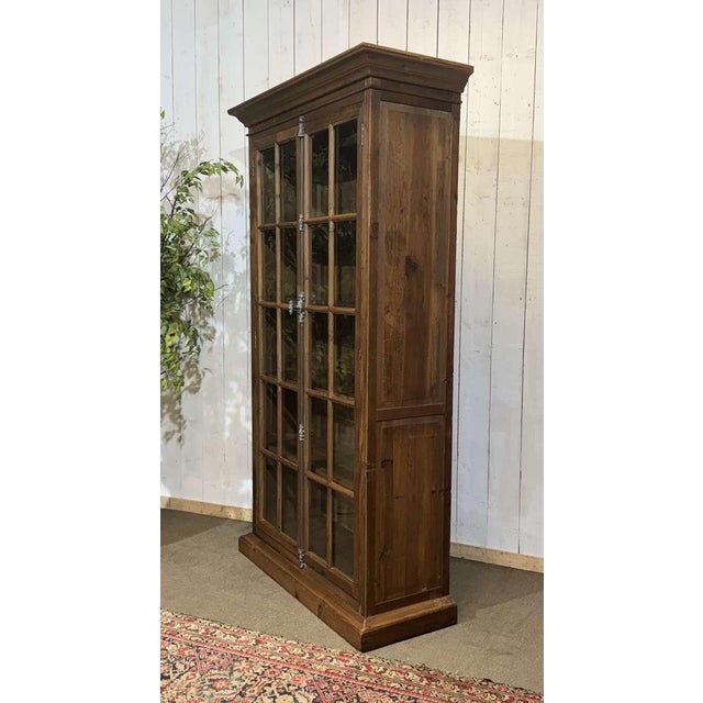 Modern Fir Wood Bookcase, 1980s For Sale - Image 13 of 18