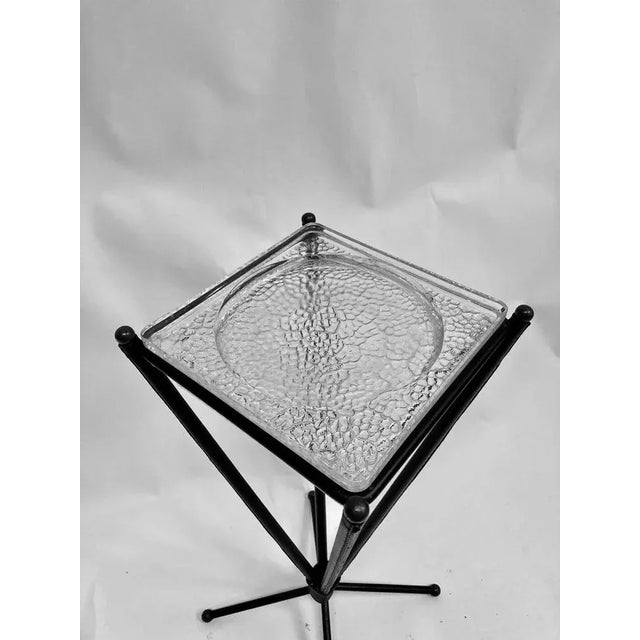 1950s Sheathed Leather Vide Poche by Jacques Adnet, 1950s For Sale - Image 5 of 7