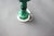 1970s Czechoslovak Malachite Style Pressed Glass and Opaline Table Lamp, 1970s For Sale - Image 5 of 11