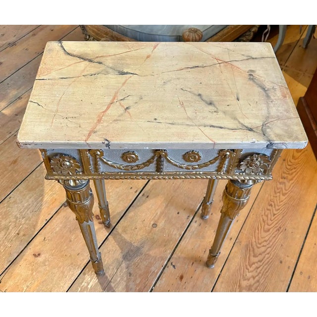 19th Century Italian Neoclassical Console Table For Sale - Image 4 of 6