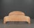 Clear and simple design from the 1970s. The arched headboard merges fluidly into the vertical legs, while the footboard is...