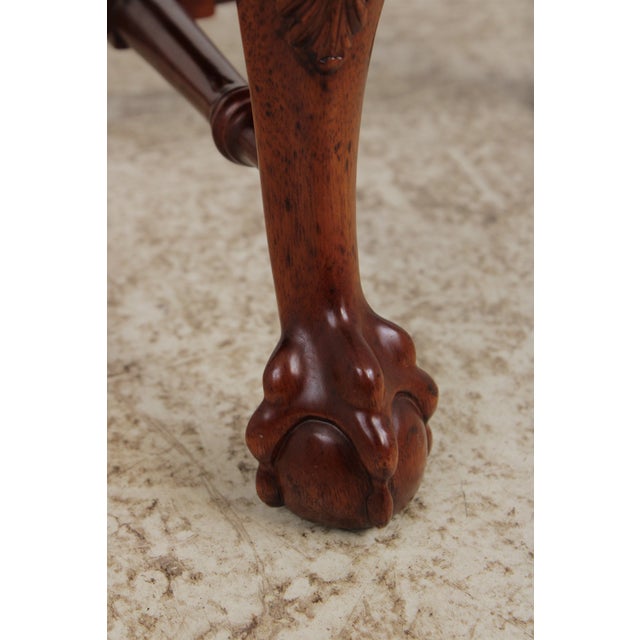 Chippendale Ball & Claw Mahogany Childs Side Chair For Sale - Image 15 of 18