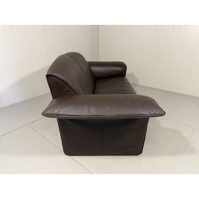Brown Indy Adjustable Sofa in Brown Leather by Christophe Giraud for Jori, Belgium, 1990s For Sale - Image 8 of 18