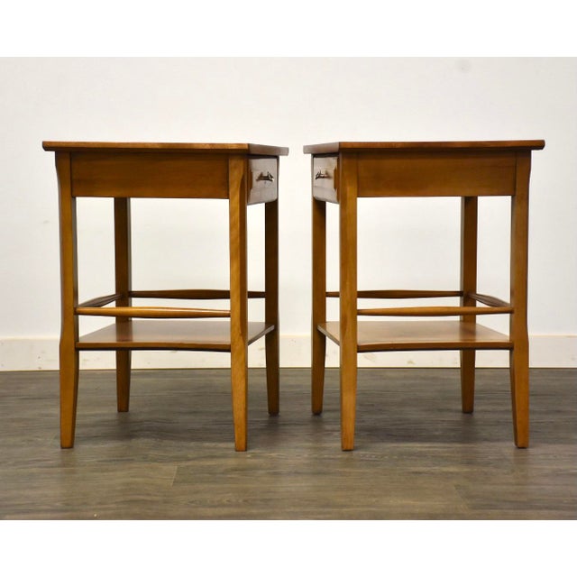 Heywood Wakefield Maple Nightstands a Pair Chairish