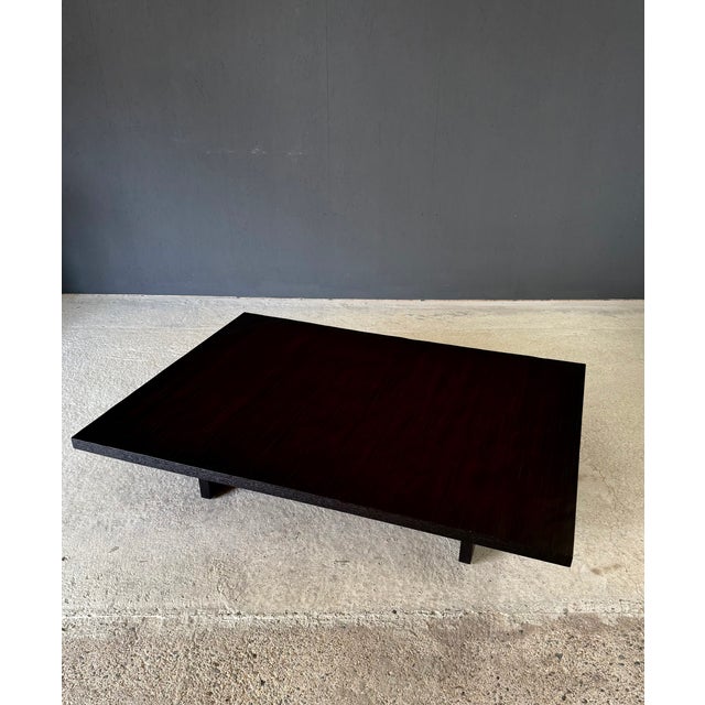 Brown Vintage Coffee Table in Bamboo by Axel Vervoordt, Belgium, 1990s For Sale - Image 8 of 18