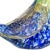 Mid 20th Century Vintage Murano Barovier Toso Yellow Blue Spots Gold Fleck Italian Art Glass Love Bird Figurine Paperweight For Sale - Image 5 of 6