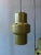 Ceramic West German Ceramic Cascade Hanging Light in Green For Sale - Image 7 of 11