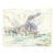 1950s Grace Spongberg Isola Dei Pescatori Lake Maggiore Drawing For Sale