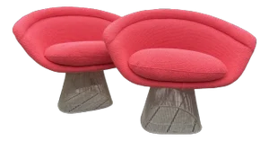 Set of Lounge Chairs by Warren Platner for Knoll International