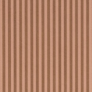 Sample - Schumacher Edwin Stripe Narrow Wallcovering In Chestnut Rose For Sale