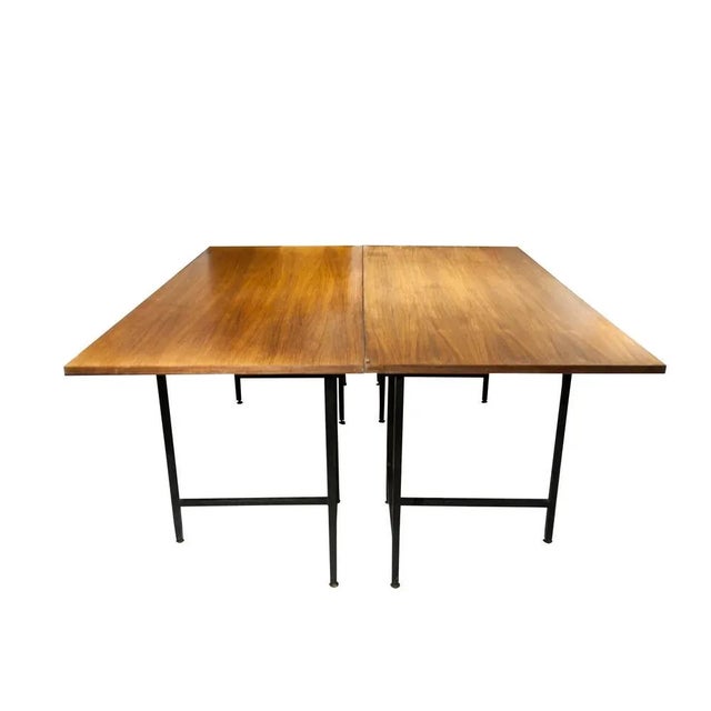 Mid-Century Modern Teak Wooden Desk, Italy, 1950s For Sale - Image 9 of 10