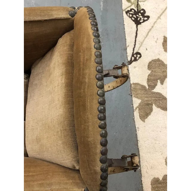 19th Century Continental Wood and Canvas Perambulator For Sale - Image 4 of 10